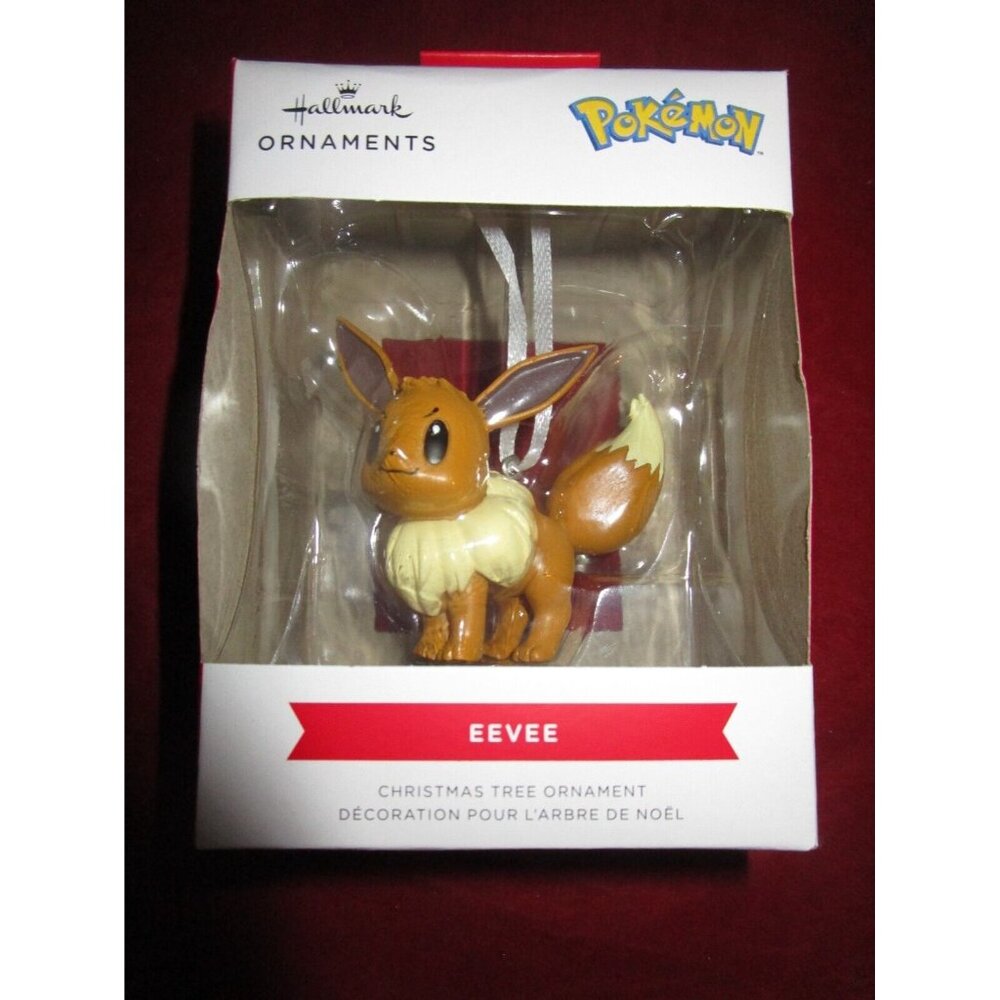 2022 Hallmark Pokémon Eevee Christmas Tree Ornament